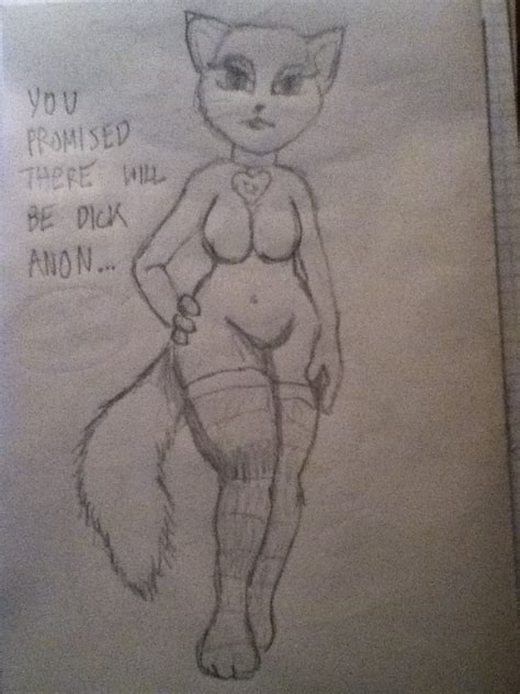 Rule 34 Angela Anthro Artist Request Breasts Feline Female Fur Furry Talking Angela Talking