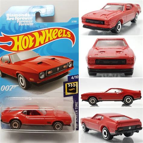 2018 Diamonds Are Forever Ford Mustang Mach 1 007 Hot Wheels