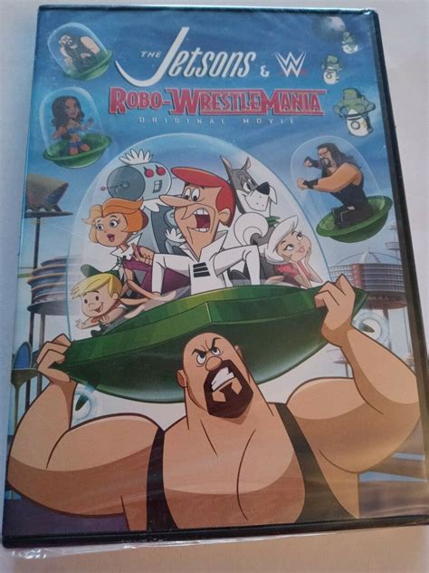 The Jetsons Wwe Robo Wrestlemania Dvd 2017 Dvds And Blu Ray Discs