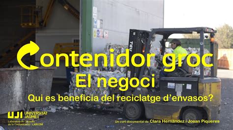 Contenidor Groc El Negoci Josan Piqueres I Clara Hern Ndez