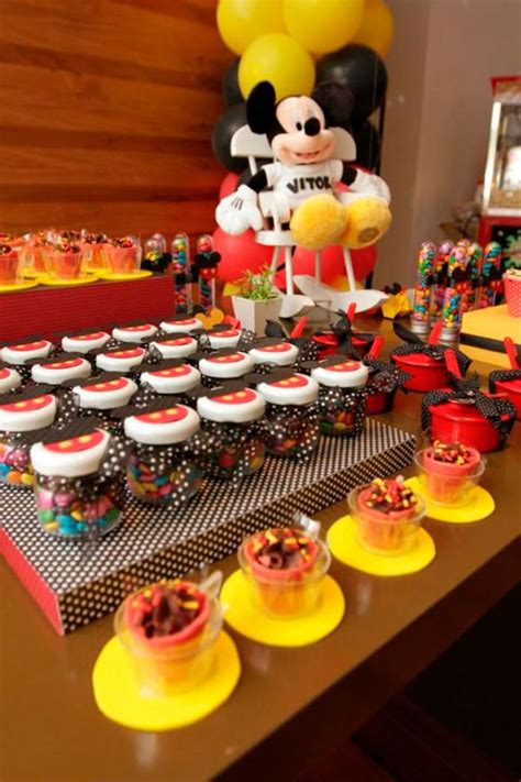 80 Ideias Para Festa Do Mickey Mouse Dicas Da Japa Dulces Para