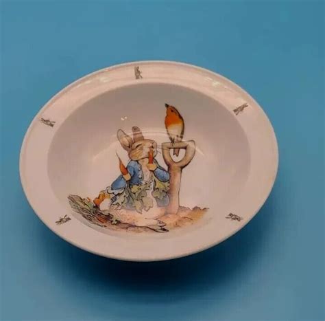 The World Of Beatrix Potter Peter Rabbit 7 Bowl Reutter Porzellan