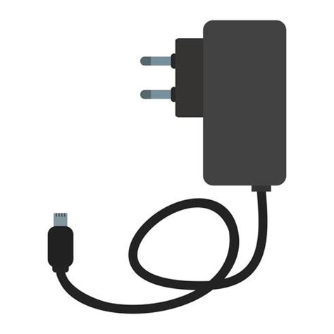 Mobile Charger Vector Icon 350284 Vector Art At Vecteezy