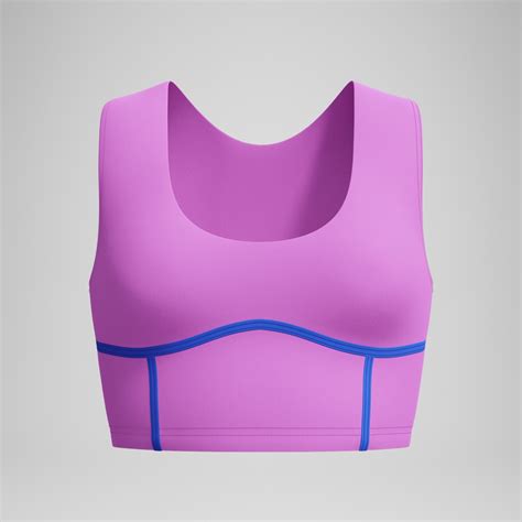 Women S Bound Bikini Crop Top Pink