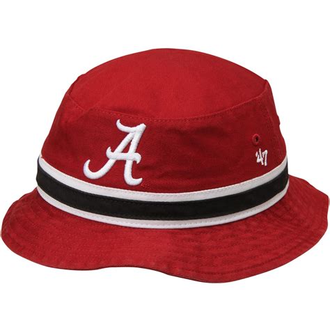 47 Brand Alabama Crimson Tide Bucket Hat - Crimson - Unique Alabama Stuff