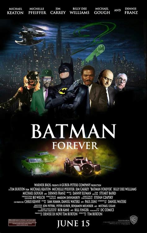 Batman Forever Movie Poster Tim Burton Batman Forever Movie Movie