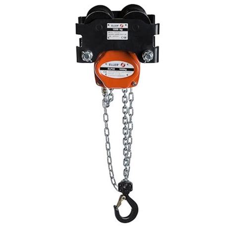 Eller Phptl Combined Manual Chain Hoist With Push Trolley Brindley Chains