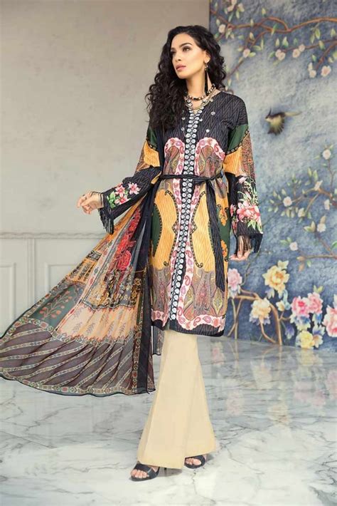 Gul Ahmed Printed Summer Lawn Dresses Collection 2019 2020 6