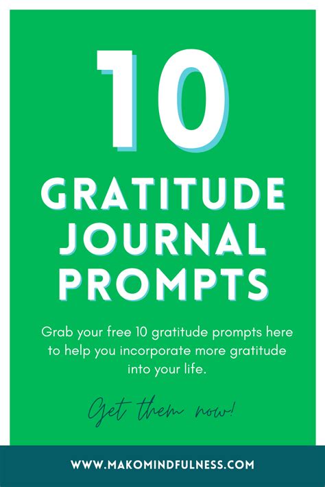 10 Gratitude Journaling Prompts Artofit