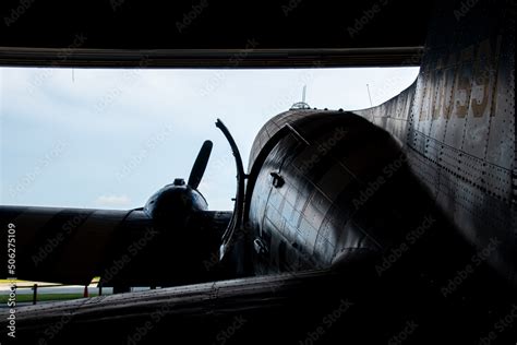 A World War II Douglas C-47 Skytrain Stock Photo | Adobe Stock