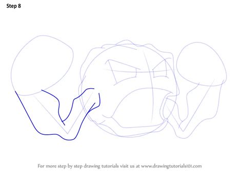 Step By Step How To Draw Geodude From Pokemon Drawingtutorials