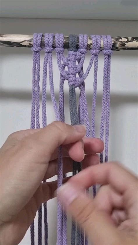 Makramee Tutorial Makramee Anleitung Macrame Pattern