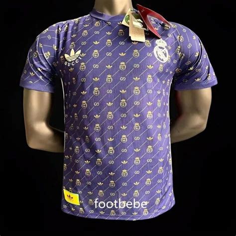 Maillot Match Real Madrid X Gucci Violet Footbebe