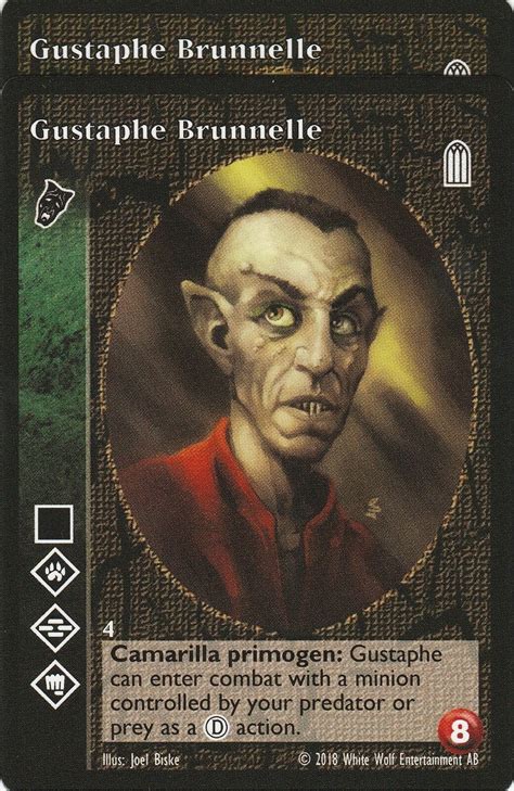 Gustaphe Brunnelle X2 Nosferatu Keepers Of Tradition Reprint 1 KoT R1