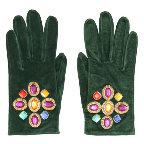 Gants Vintage Christian Lacroix Occasion Certifi E Authentique