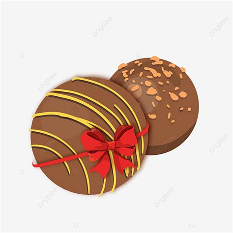 Two Balls Clipart Hd Png Two Chocolate Balls Illustration Chocolate