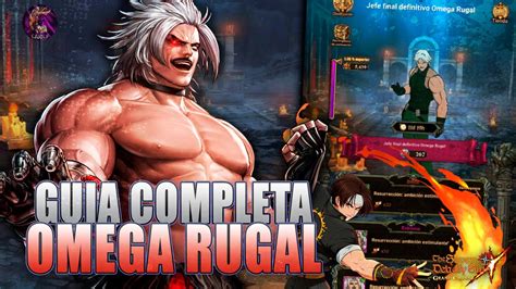 GUÍA COMPLETA Omega Rugal Jefe Final 5400 puntos con Kyo 7DS