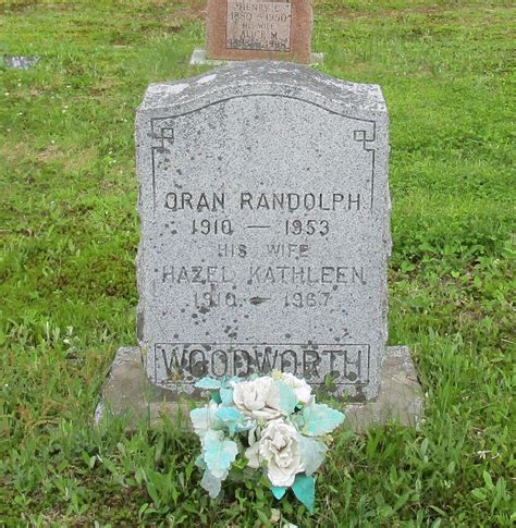 Oran Randolph Woodworth 1910 1953 Find A Grave Memorial