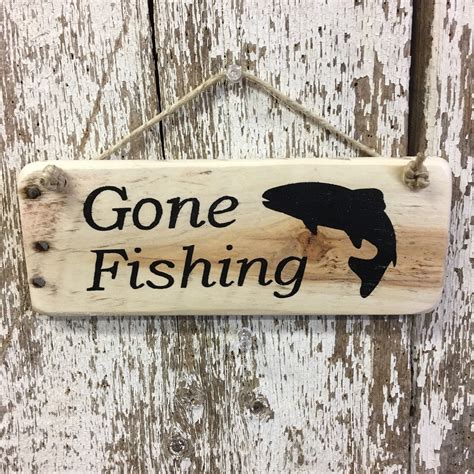 Gone Fishing Sign Printable