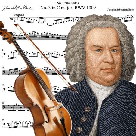 No In C Major Bwv Six Cello Suites Johann Sebastian Bach