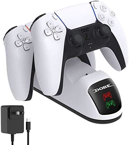 Charger Station For Ps Dualsense Controller Auarte For Playstation