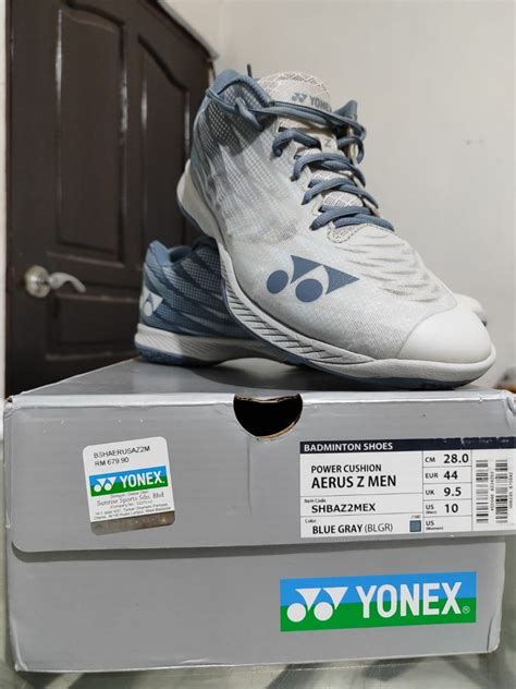 Sepatu Yonex Aerus Z Men 2 Second ORIGINAL Size 44 Lining Victor Mizuno