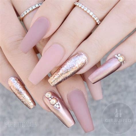 Uñas De Acrilico Diseños Sencillos Nude IDEAS E IMÁGENES