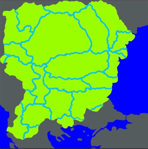 First bulgarian empire map (custom regions) : r/territorial_io