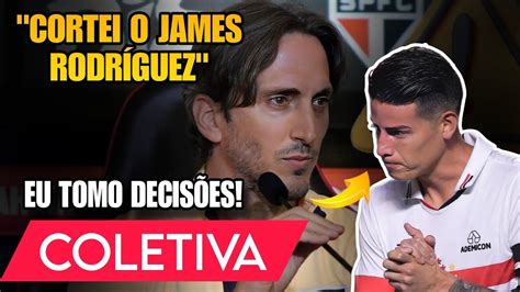 Zubeld A Abre O Jogo Sobre James Rodr Guez Coletiva Zubeld A Vit Ria