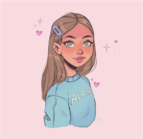 34 Adorable Digital Art Girl Drawings to Try Out - atinydreamer