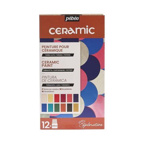 Set peinture pour céramique base solvant Ceramic SET EXPLORATION