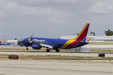 Southwest Airlines Boeing Max N Q Touching Down F Flickr