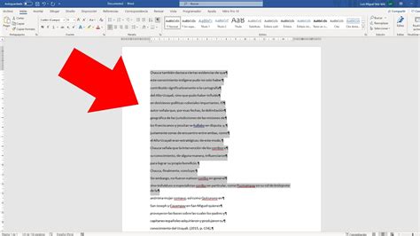 Como Eliminar Saltos De Linea En Word YouTube