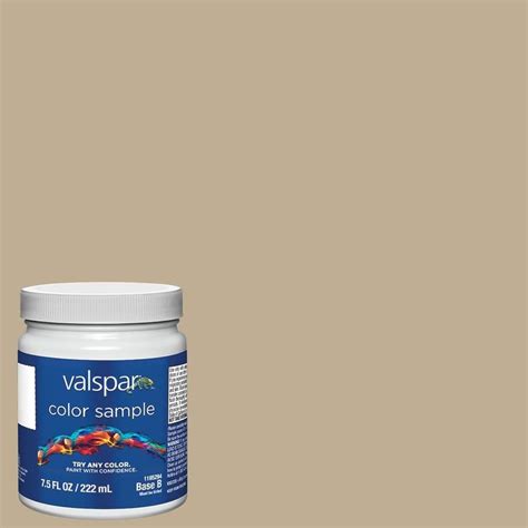 Valspar Wetland Clay Interior Paint Sample Actual Net Contents 8 Fl