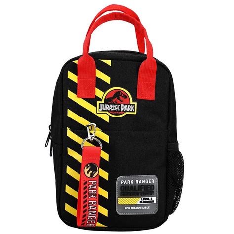 Bioworld Jurassic Park Top Handle Insulated Lunch Bag In