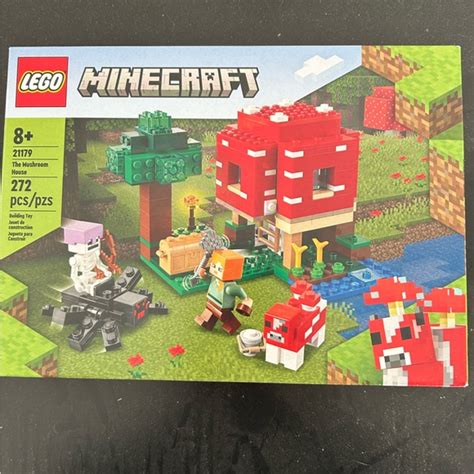 Lego Toys Lego Minecraft The Mushroom House Set Poshmark