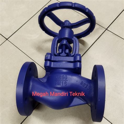 Jual Globe Valve Steam Cast Iron Flange Pn Inchi Dn Di Lapak