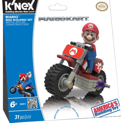 K'NEX Mario Kart: Mario Bike Building Set (38001) Toys | Zavvi.com