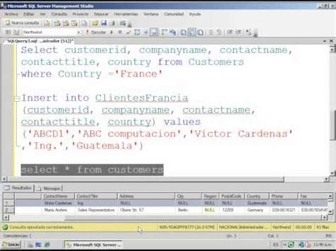 Creacion De Vistas Y Funciones En Sql Server Youtube