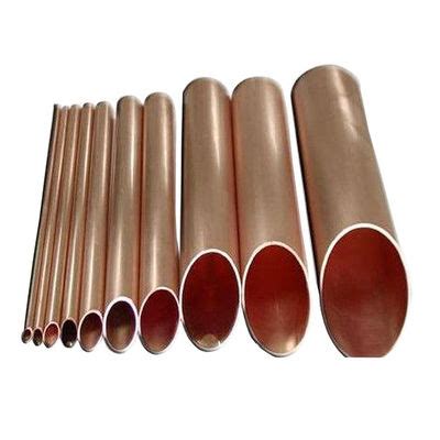 Round Copper Tube Metal Seamless Copper Pipe Straight Od