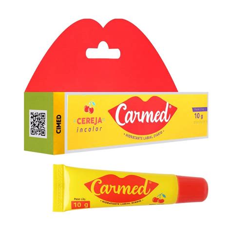 Hidratante Labial Carmed Cereja Cimed F Rmula Certa