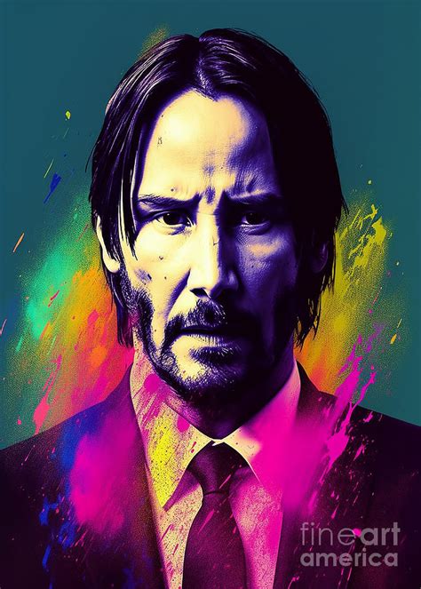 John Wick Movie Poster Digital Art By Hha Fine Art America