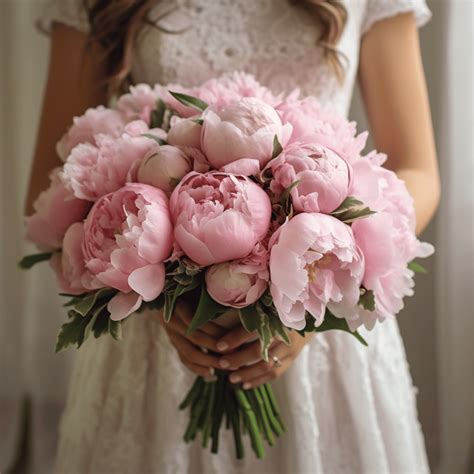 Pink Peonies Bridal Bouquet - FLOWERCLUB studio