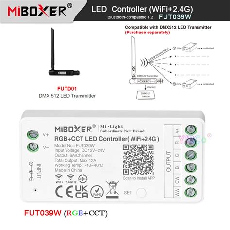 Miboxer Rgb Cct Led Dmx Dmx