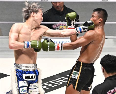 【rizin】k－1王者安保瑠輝也「自分の負け」元max世界王者ブアカーオとドローに笑顔なし 格闘技写真ニュース 日刊スポーツ