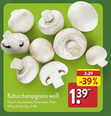 Kulturchampignons Wei Angebot Bei Aldi Nord Prospekte De