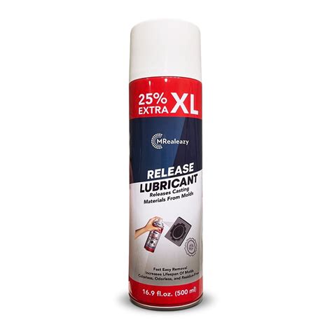 MRealeazy Silicone-Based Mold Release Spray, 16.9 fl oz for Resin