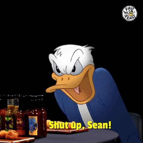 Donald Duck Hot Ones By First We Feast Find Share On GIPHY