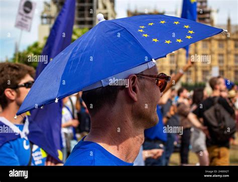 The Peoples Vote March In London June 2018 Stock Photo Alamy