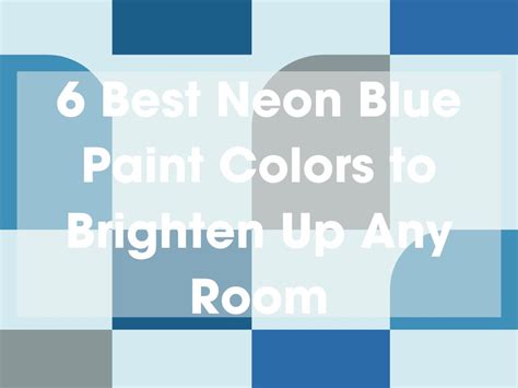 6 Best Neon Blue Paint Colors To Brighten Up Any Room